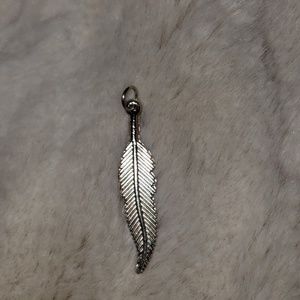 Tiny Feather Pendant